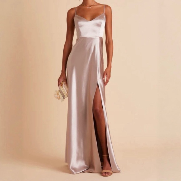 ✨ Birdy Grey Jay shiny satin dress XS - Picture 1 of 9